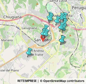 Mappa Via Vincenzo Bellini, 06132 Perugia PG, Italia (1.68714)
