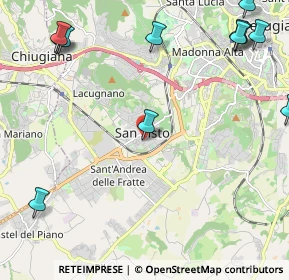 Mappa Via Vincenzo Bellini, 06132 Perugia PG, Italia (3.27)