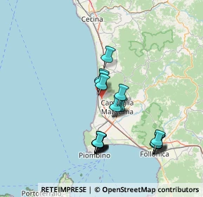 Mappa Via Pitagora, 57027 San Vincenzo LI, Italia (14.433)