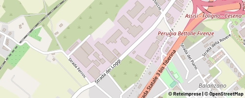 Mappa Perúgia