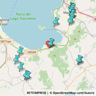 Mappa Via del Girasole, 06063 Magione PG, Italia (6.1025)