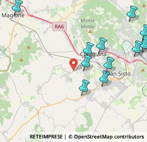 Mappa Via Luigi Bazzucchi, 06073 Corciano PG, Italia (5.35)