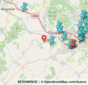 Mappa Via Luigi Bazzucchi, 06073 Corciano PG, Italia (5.8705)