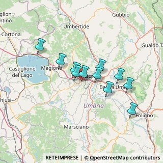 Mappa Via Ariodante Barteri, 06128 Perugia PG, Italia (11.86909)