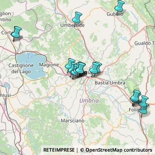 Mappa Via Ariodante Barteri, 06128 Perugia PG, Italia (16.16421)