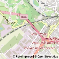 Map Perugia
