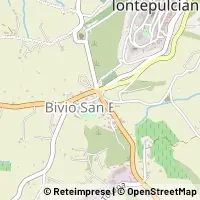Map Montepulciano