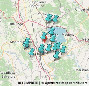 Mappa Localita' Lopi di Sotto, 06061 Castiglione del Lago PG, Italia (11.247)