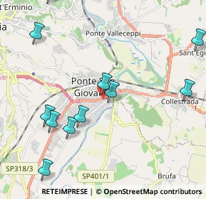 Mappa Via Alessandro Volta, 06010 Perugia PG (2.55909)