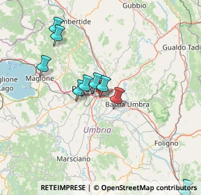 Mappa Via Alessandro Volta, 06010 Perugia PG (21.90167)