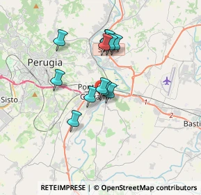 Mappa Via Alessandro Volta, 06010 Perugia PG (2.70917)