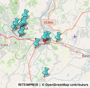 Mappa Via Alessandro Volta, 06010 Perugia PG (4.15308)