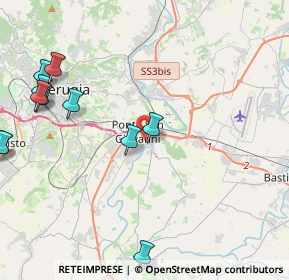 Mappa Via Alessandro Volta, 06010 Perugia PG (5.59818)