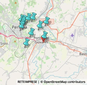 Mappa Via Alessandro Volta, 06010 Perugia PG (3.85)