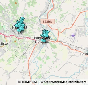 Mappa Via Alessandro Volta, 06010 Perugia PG (2.845)