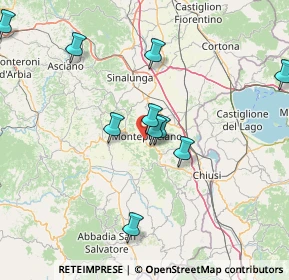 Mappa Strada per Chianciano, 53045 Montepulciano SI, Italia (18.35909)