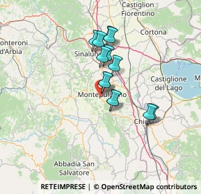 Mappa Strada per Chianciano, 53045 Montepulciano SI, Italia (10.38308)