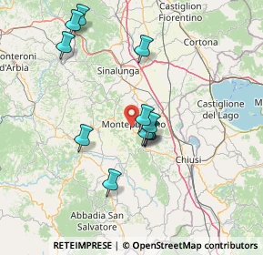 Mappa Strada per Chianciano, 53045 Montepulciano SI, Italia (13.65364)