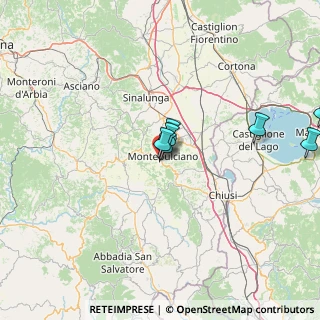 Mappa Strada per Chianciano, 53045 Montepulciano SI, Italia (29.1)