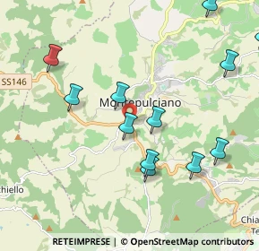 Mappa Strada per Chianciano, 53045 Montepulciano SI, Italia (2.33333)