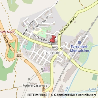 Mappa Via Romana, 48, 53024 Montalcino, Siena (Toscana)