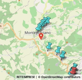Mappa Via di Valardegna, 53045 Montepulciano SI, Italia (3.075)