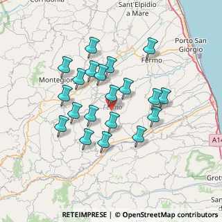 Mappa Contrada S. Michele, 63020 Monte Giberto FM, Italia (6.4975)