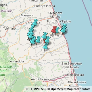 Mappa Contrada S. Michele, 63020 Monte Giberto FM, Italia (11.57278)