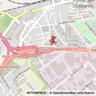 Mappa Via San Bartolomeo, 45, 06135 Perugia, Perugia (Umbria)