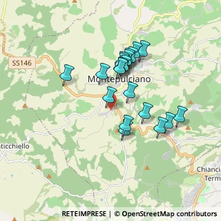Mappa Via di Totona, 53045 Montepulciano SI, Italia (1.595)