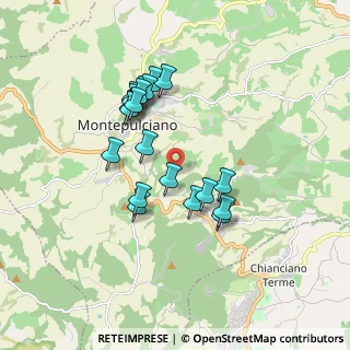 Mappa Via Villa Bianca, 53045 Montepulciano SI, Italia (1.6275)