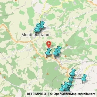 Mappa Via Villa Bianca, 53045 Montepulciano SI, Italia (2.668)