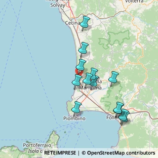 Mappa Via Euclide, 57027 San Vincenzo LI, Italia (14.90923)