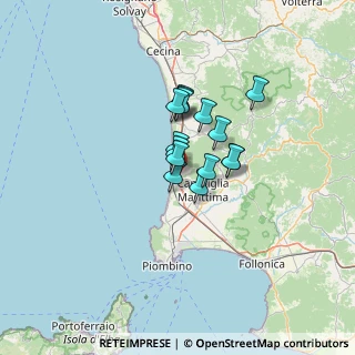 Mappa Via Euclide, 57027 San Vincenzo LI, Italia (8.3)