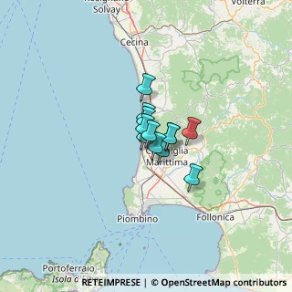 Mappa Via Euclide, 57027 San Vincenzo LI, Italia (5.51083)