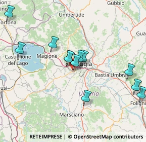 Mappa Via Albinoni Tomaso, 06100 Perugia PG, Italia (15.815)