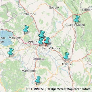 Mappa Via Attilio Migno, 06083 Bastia Umbra PG, Italia (20.56)