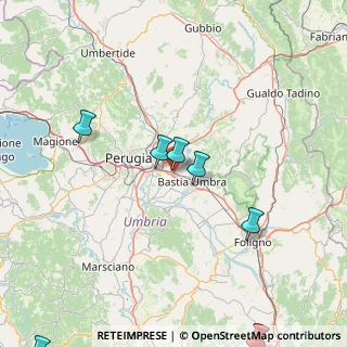 Mappa Via Attilio Migno, 06083 Bastia Umbra PG, Italia (38.04462)