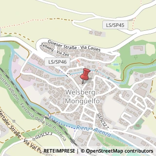 Mappa Via Parrocchia, 1/A, 39035 Monguelfo-Tesido, Bolzano (Trentino-Alto Adige)