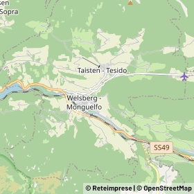 Mappa Monguelfo-Tesido
