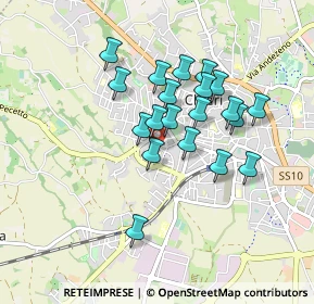 Mappa Via A. Gastaldi, 10023 Chieri TO, Italia (0.7315)