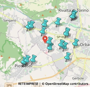 Mappa Via A. Meucci, 10090 Bruino TO, Italia (1.982)