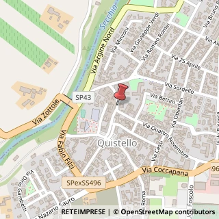 Mappa Via Cesare Battisti, 27, 46026 Quistello MN, Italia, 46026 Quistello, Mantova (Lombardia)