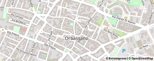 Mappa Orbassano
