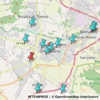 Mappa Piazza Umberto I, 10043 Orbassano TO, Italia (2.46357)