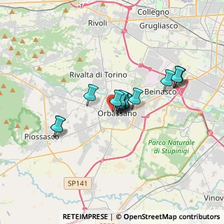 Mappa Deposito Dei Pullman, 10043 Orbassano TO, Italia (2.41533)