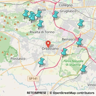 Mappa Deposito Dei Pullman, 10043 Orbassano TO, Italia (5.33818)