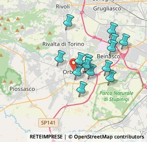 Mappa Deposito Dei Pullman, 10043 Orbassano TO, Italia (2.96786)