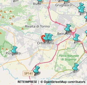 Mappa Deposito Dei Pullman, 10043 Orbassano TO, Italia (6.4975)