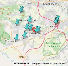 Mappa Deposito Dei Pullman, 10043 Orbassano TO, Italia (3.3125)